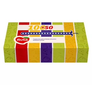 Салфетки косметические Ruta 2 слоя 150 листов (4820023745599)