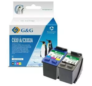 Картридж G&G HP No.21/22 Black/Tri-color Combo Pack (GG-SD367AE)