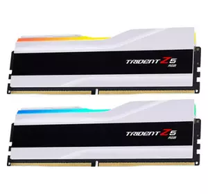 Модуль памяти для компьютера DDR5 64GB (2x32GB) 6000 MHz Trident Z5 RGB G.Skill (F5-6000J3040G32GX2-TZ5RW)