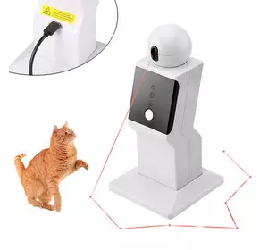 Автоматическая лазерная указка игрушка робот проектор для кошек, USB