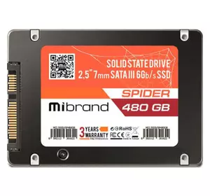 Накопитель SSD 2.5" 480GB Mibrand (MI2.5SSD/SP480GBST)