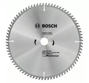 Диск пильный 305 х 30 (80Т) Bosch по алюминию (2608644397)