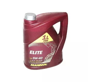 Масло моторное MANNOL Elite синтетика 5w40 3+1L SN/CF