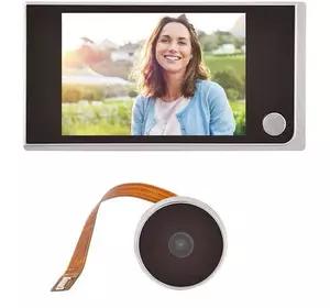 Видеоглазок цифровой с экраном 3.5″ для входной двери c камерой 2 Мп