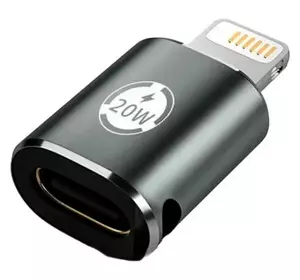 Переходник AC-015m USB Type-C-Lightning 20W Black XoKo (XK-AC-015m)