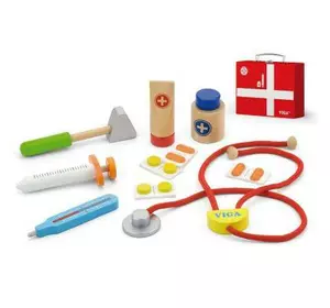 Игровой набор Viga Toys Чемоданчик доктора (50530)