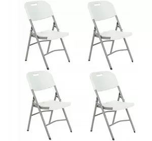 Кресла раскладные для пикника Gordon набор 4шт (белый)