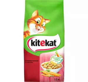 Сухой корм для кошек Kitekat Говядина с овощами 12 кг (5900951013065)