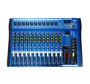 Пульт аудио микшер активный 12канальный профессиональный Yamaha MX-1206USB