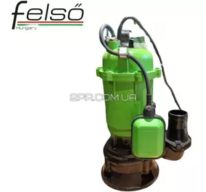 Мощный чугунный насос FS-PD 3100F с поплавком Felső : 3.1 кВт 25000л/час, подъем воды 20 м