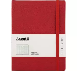 Книга записная Axent Partner Soft L 190х250 мм в гибкой обложке 96 листов в клетк (8615-06-A)