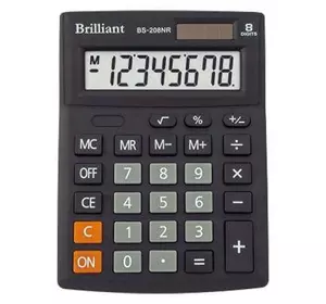 Калькулятор Brilliant BS-208NR