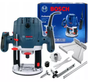 Компактный профессиональный фрезер Bosch GOF 130 (06016B7000): 1300Вт, 6-8 мм цанговый патрон