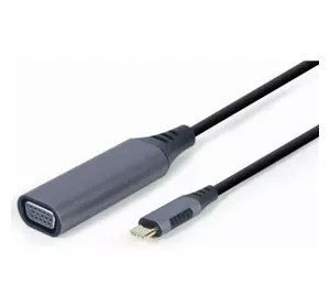 Переходник USB Type-C to VGA, Full HD 60Hz Cablexpert (A-USB3C-VGA-01)