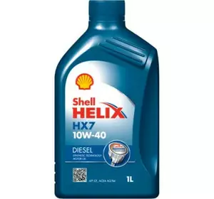 Моторное масло Shell Helix Diesel HX7 10W40 1л (2099)