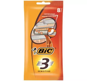 Бритва Bic 3 Sensitive 8 шт. (3086126692586)