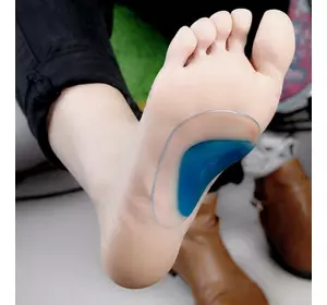 Ортопедические силиконовые вставки для обуви