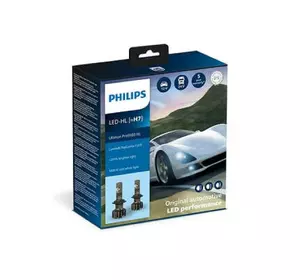 Автолампа Philips LED H7 11972U91Х2 12/24V Ultinon Pro9100 +350 (74245)