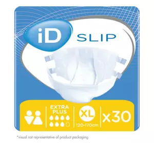 Подгузники для взрослых ID Slip Extra Plus XL 30 шт (945431550)