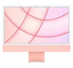 Компьютер Apple A2438 24" iMac Retina 4.5K / Apple M1 with 8-core GPU, 512SSD, Pink (MGPN3UA/A)