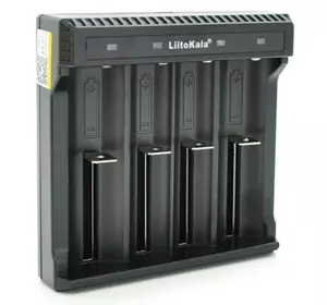 Зарядное устройство для аккумуляторов Liitokala 2 Slots, LED, Li-ion, 10430/10440/14500/16340/17670/18500/18650/26650/25500/26700 (Lii-L4)