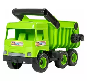 Спецтехника Tigres Авто "Middle truck" самосвал (св. зеленый) в коробке (39482)