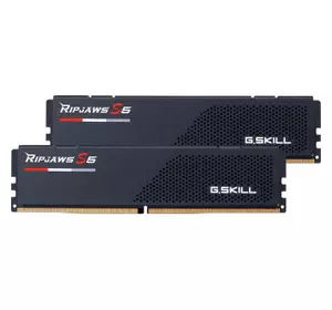 Модуль памяти для компьютера DDR5 64GB (2x32GB) 6000 MHz Ripjaws S5 G.Skill (F5-6000J3040G32GX2-RS5K)