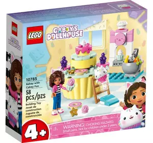 Конструктор LEGO Gabby's Dollhouse Веселая выпечка с Кексиком (10785)