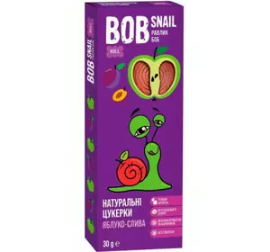 Конфета Bob Snail Улитка Боб Яблочно-Слива 30 г (4820162520279)