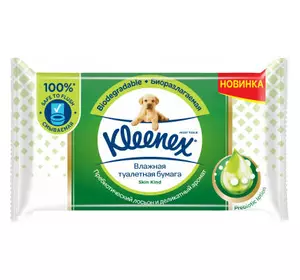 Туалетная бумага Kleenex Skin Kind влажная 38 шт. (5029053577500)