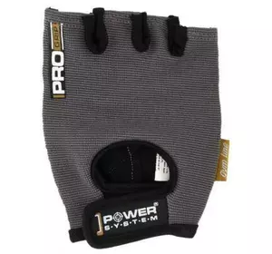 Перчатки для фитнеса Power System Pro Grip PS-2250 XXL Grey (PS-2250_2XL_Grey)
