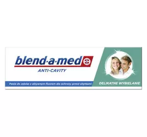 Зубная паста Blend-a-med Анти-кариес Деликатное отбеливание 75 мл (8006540947418)