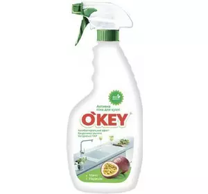 Спрей для чистки кухни O'KEY активная пена 500 мл (4820049381900)