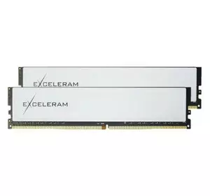 Модуль памяти для компьютера DDR4 16GB (2x8GB) 3200 MHz Black&White eXceleram (EBW4163216AD)