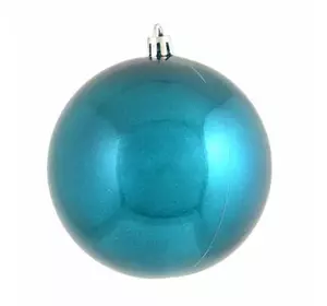 Елочная игрушка YES! Fun шар 10 см, голубой перламутр (973213)