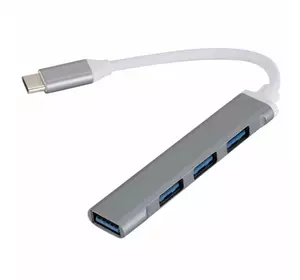 Разветвитель hub TYPE-C USB 3.0 хаб 4 порта