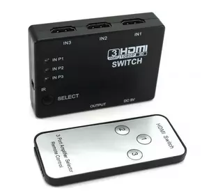 HDMI SWITCH 3/1 Mini+IR