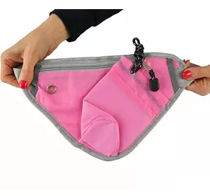 Многофункциональная сумка на талию Sport (розовая)