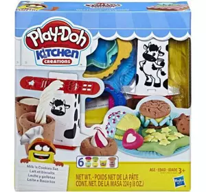 Набор для творчества Hasbro Play-Doh Набор печенья с молоком (E5471)