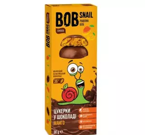 Конфета Bob Snail Манго Бельгийский молочный шоколад 30г (4820219341314)
