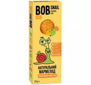 Мармелад Bob Snail Улитка Боб яблоко-манго-тыква-чиа 27 г (4820219344223)