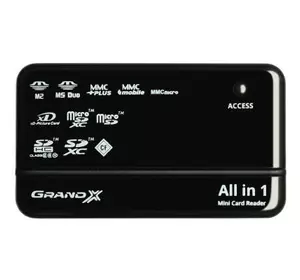 Считыватель флеш-карт Grand-X CRX05Black