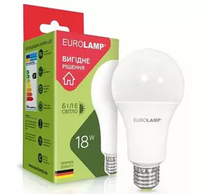 Лампочка Eurolamp А70 18W E27 4000K (LED-A70-18274(A))