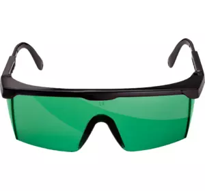 Очки зеленые усиливающие защитные для лазерного гравера, уровня