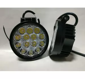 Фары LED WL-206 дальний свет 42W/9-32V/14LEDх3W/3200Lm SP SW