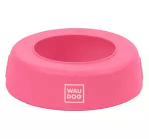 Посуда для собак WAUDOG Silicone Миска-непроливайка 750 мл розовая (50787)