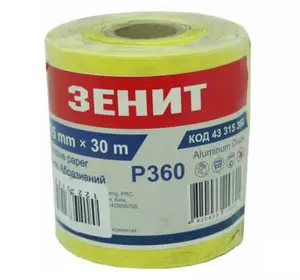 Наждачная бумага Зеніт 115 мм х 30 м з. 360 (43315360)