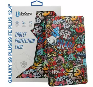 Чехол для планшета BeCover Smart Case Samsung Tab S9 Plus (SM-X810/SM-X816)/S9 FE Plus (SM-X610/SM-X616) 12.4" Graffiti (710377)