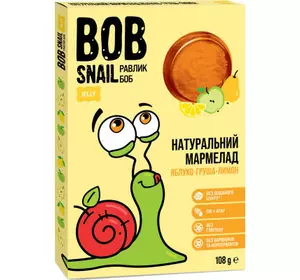 Мармелад Bob Snail Улитка Боб яблоко, груша, лимон 108 г (4820219341253)