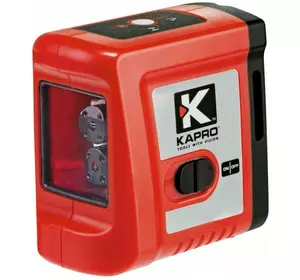 Лазерный нивелир самовыравнивающийся уровень (красный лазер) Kapro 862kr: 20м, чехол нивелир 79613